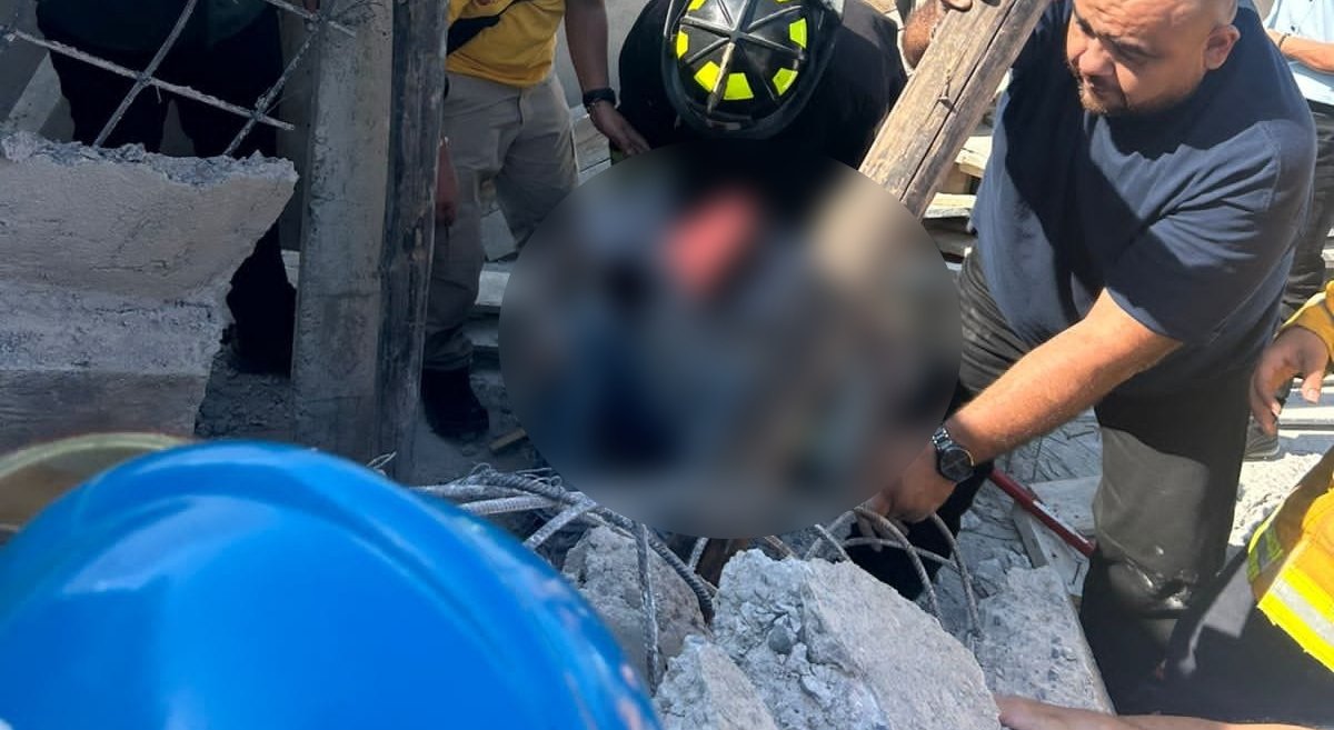Albañil resulta lesionado tras caída de loseta de concreto en vivienda de la Conchi 2 en Mazatlán