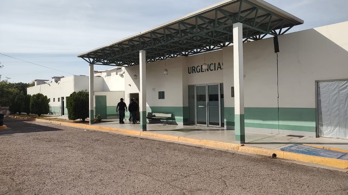 entrada a urgencias del hospital del IMSS