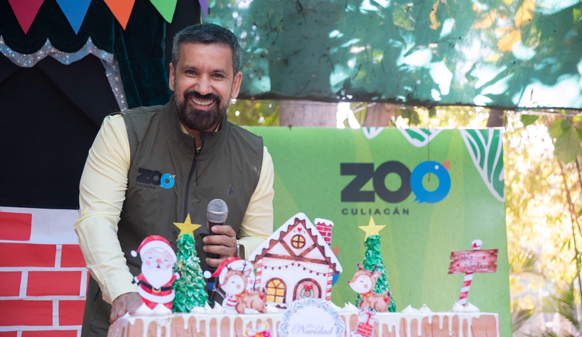 Risas y tradición: el Zoológico de Culiacán celebra Navidad y su 66 aniversario