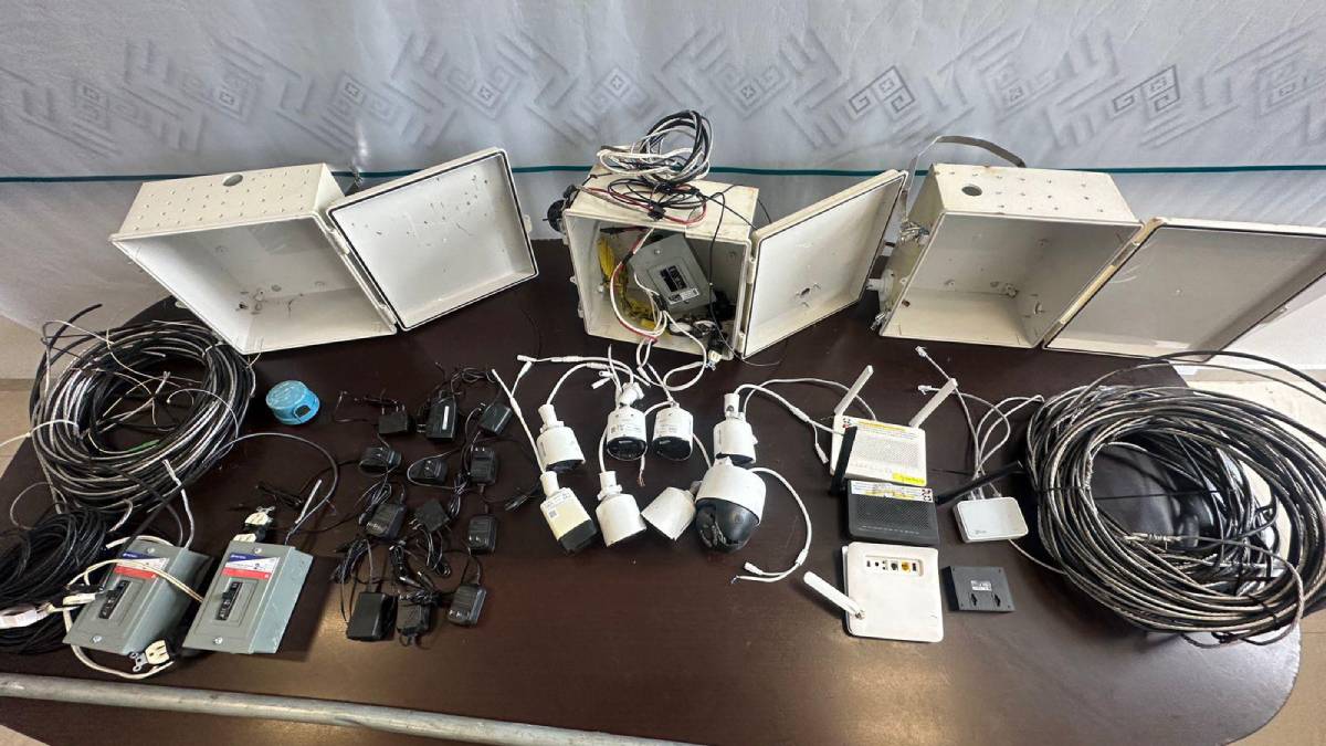 Autoridades desarticulan red de videovigilancia de grupo delictivo en Chiapas