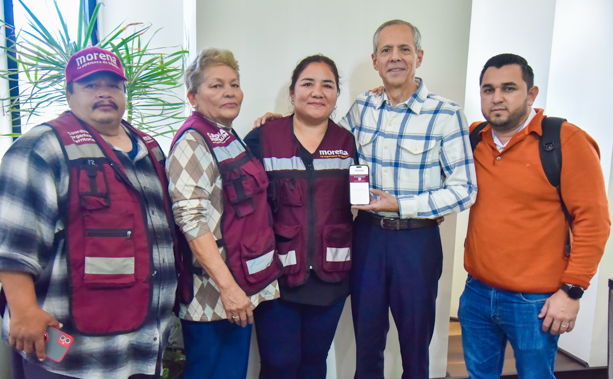 Gerardo Vargas se suma a la campaña de afiliación y credencialización de Morena