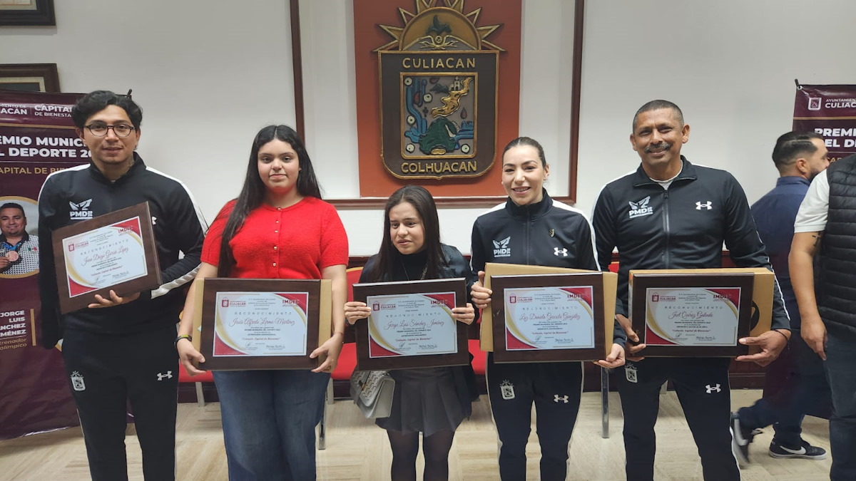 IMDEC entrega el Premio Municipal del Deporte 2025 en Culiacán
