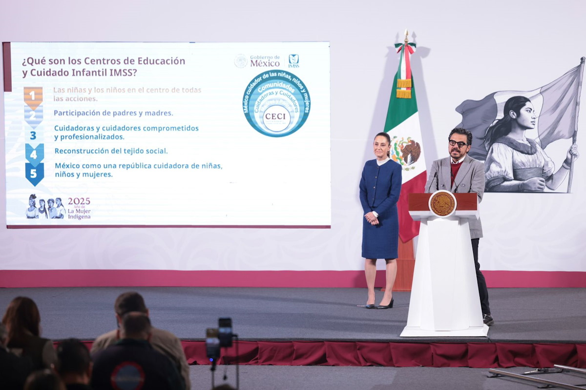 IMSS anuncia cambios de guarderías a Centros de Cuidado y Educación Infantil