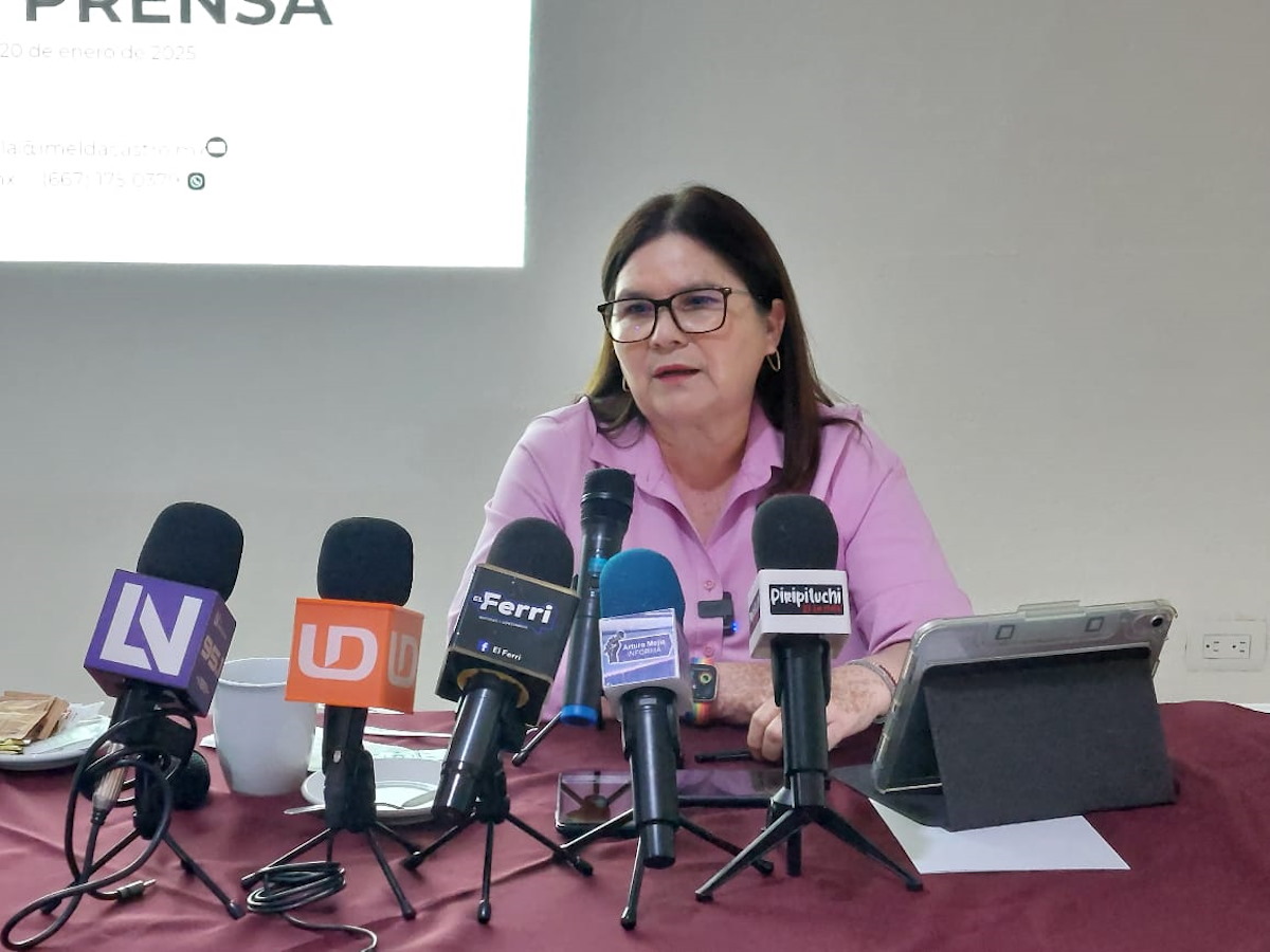 ‘No es culpa del gobierno lo que se vive en el Estado de Sinaloa en cuanto a inseguridad’: Senadora Imelda Castro