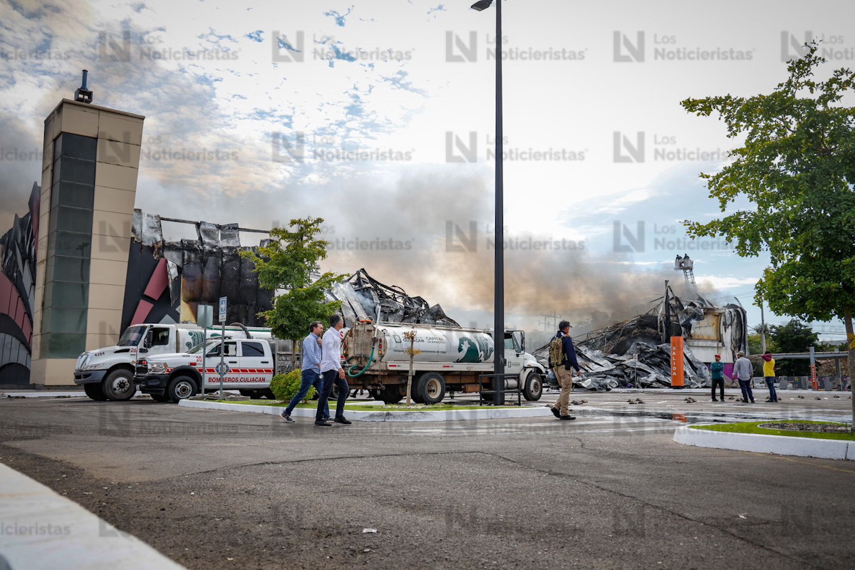 ¡Alejandro tiene quemaduras! Sí hay un lesionado en incendio de Culiacán