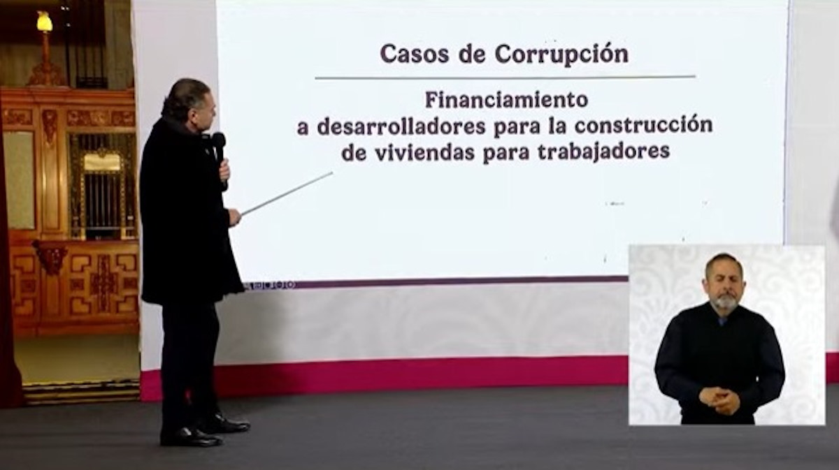 Infonavit | Analiza Gobierno de México presentar denuncias por corrupción