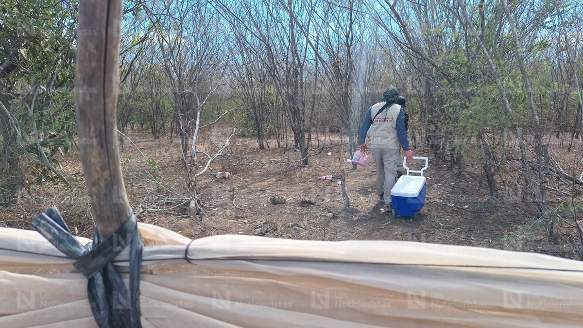 Localizan fosa clandestina al sur del campo El Diez en Culiacán