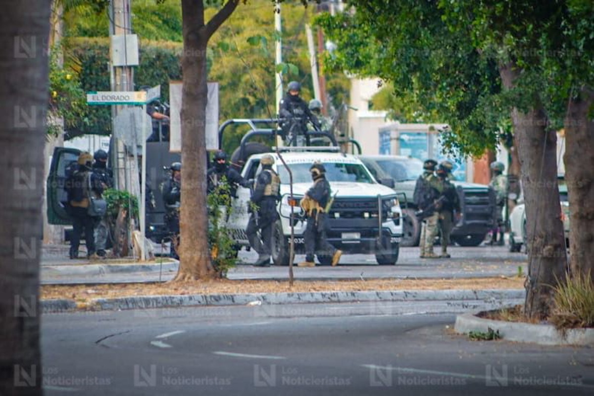 Tras balacera en Las Quintas, despliegan operativo militar en Culiacán