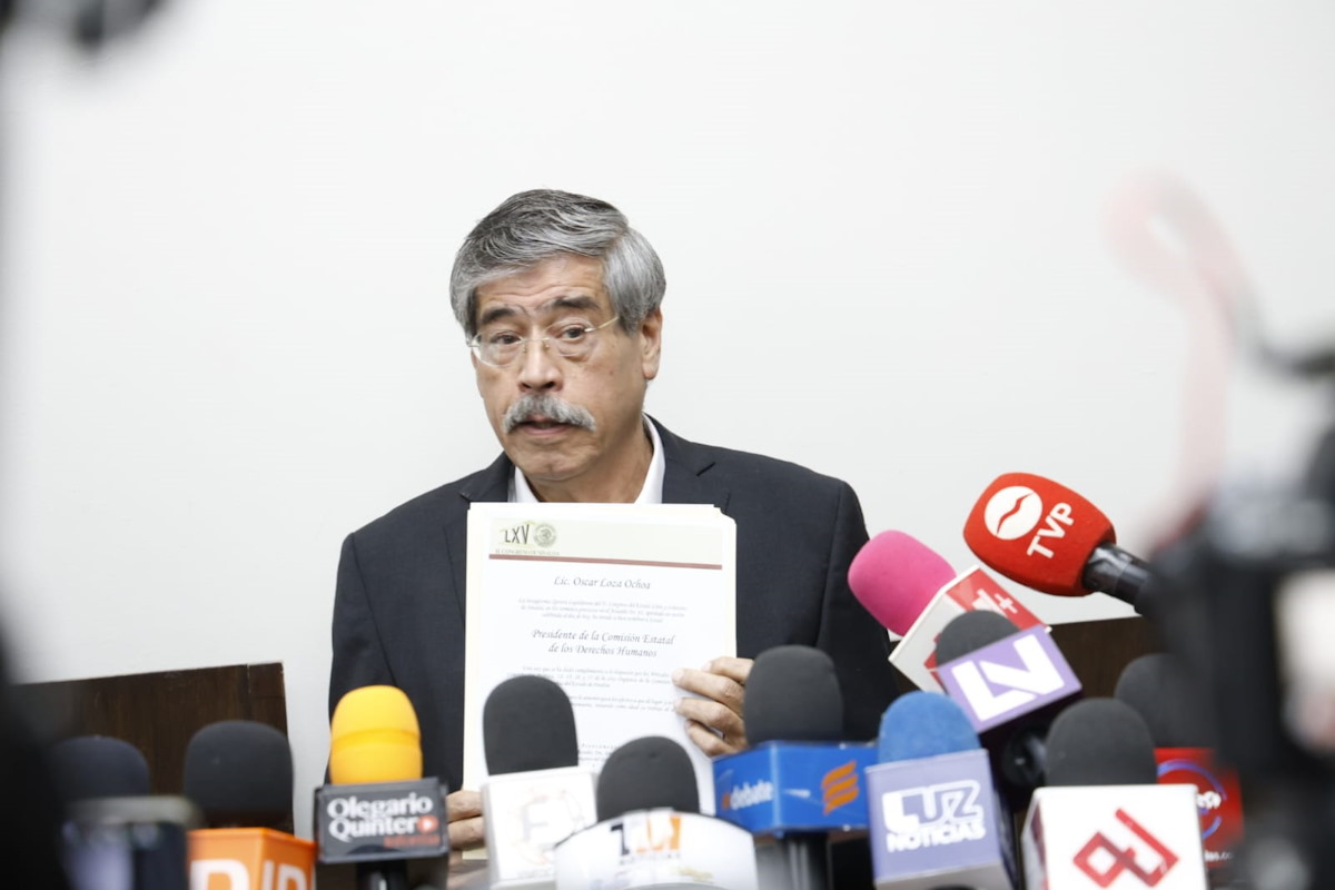 Aplaude Rocha Moya a Loza Ochoa tras ser nombrado al frente de la CEDH en Sinaloa