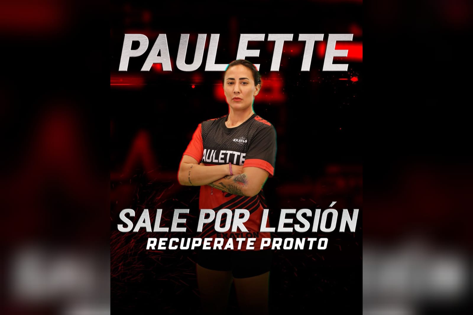 Exatlón México | Paulette Gallardo queda fuera del reality tras sufrir lesión en uno de los circuitos