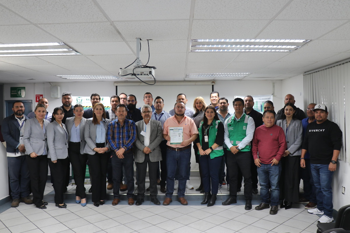 Recibe la Jumapam el distintivo ELSSA por parte del IMSS ante prevención de accidentes