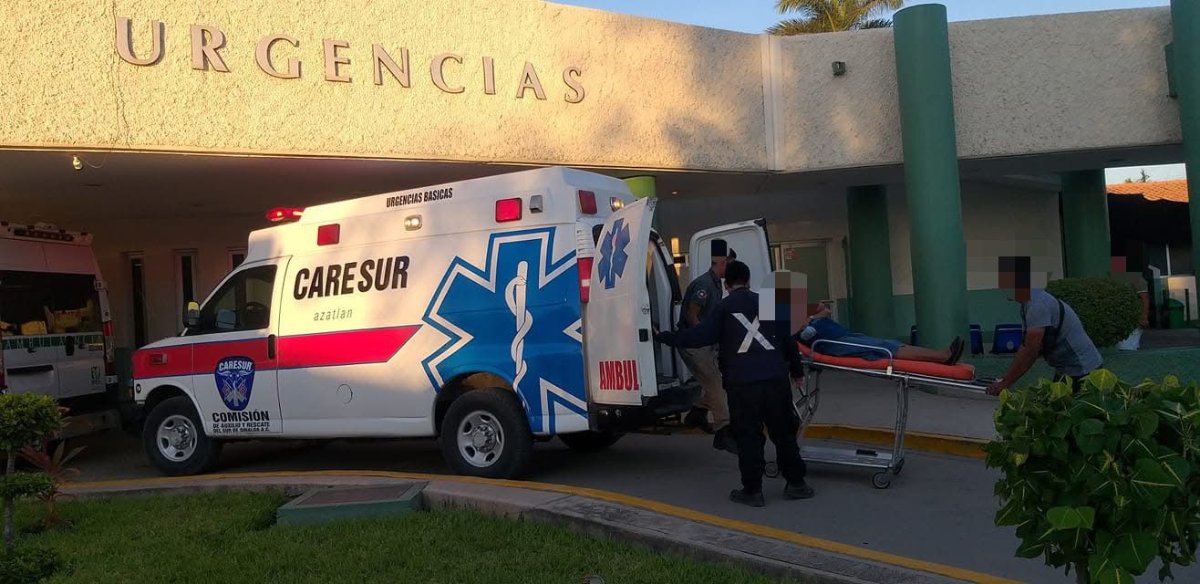 En Rosario, niño de 12 años sufre traumatismo craneoencefálico al derrapar en motocicleta