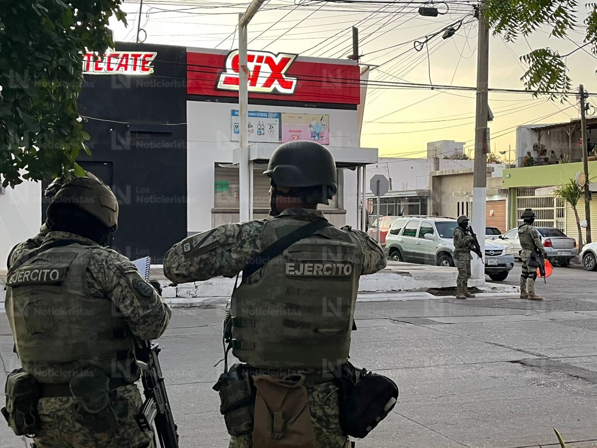 Tirotean un expendio de cerveza en la colonia Villa Satélite en Culiacán