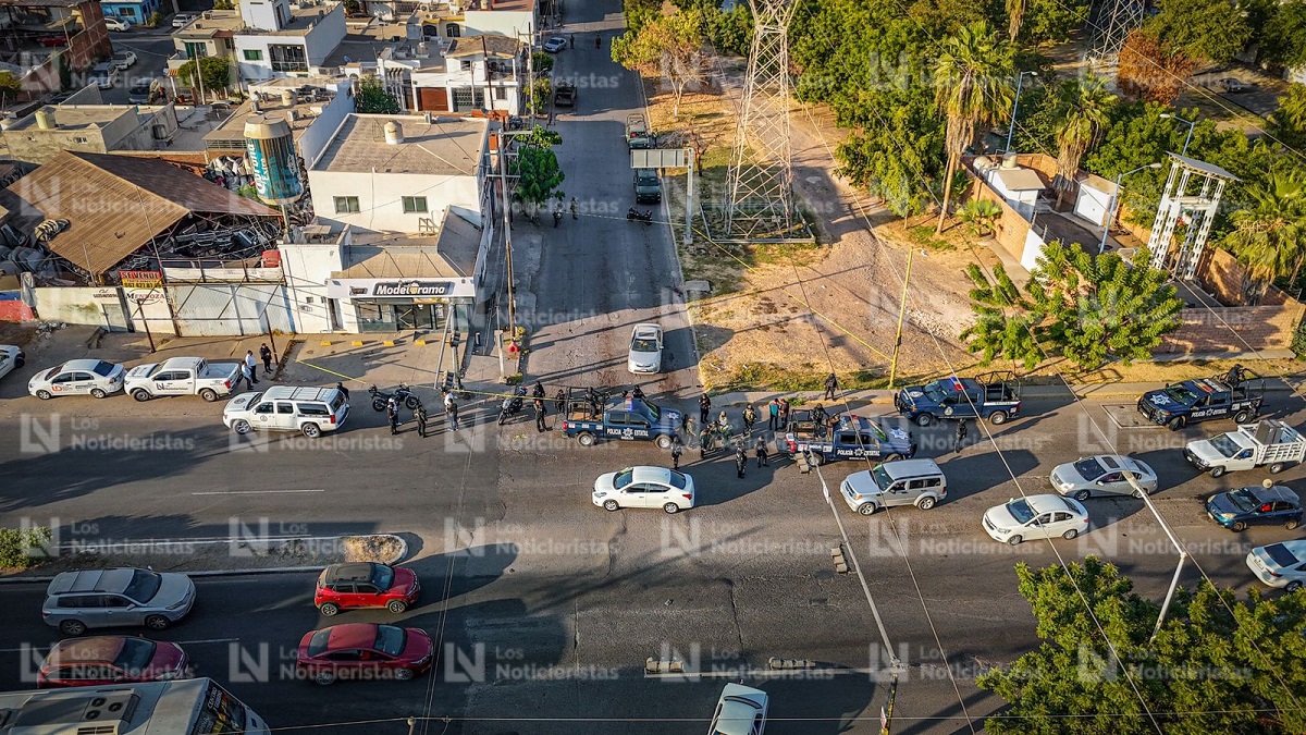 Atentado a balazos contra vehículo deja un muerto y un lesionado al oriente de Culiacán