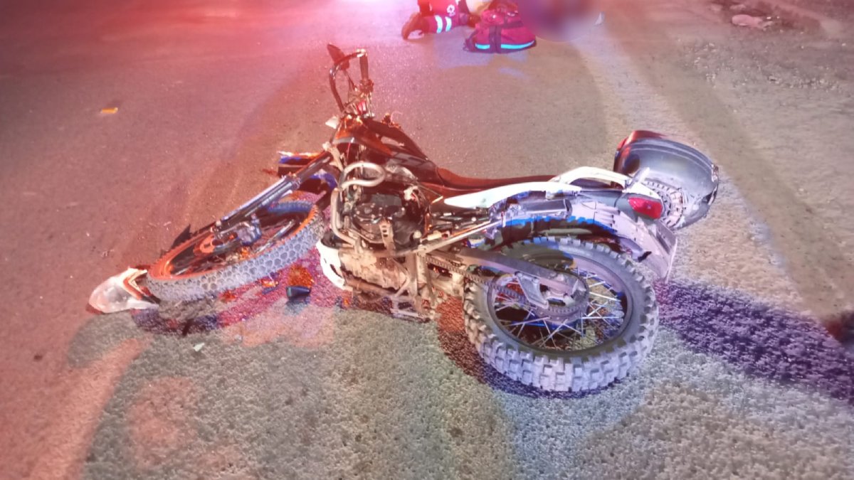 Atropellan a motociclista en Guasave y termina lesionado