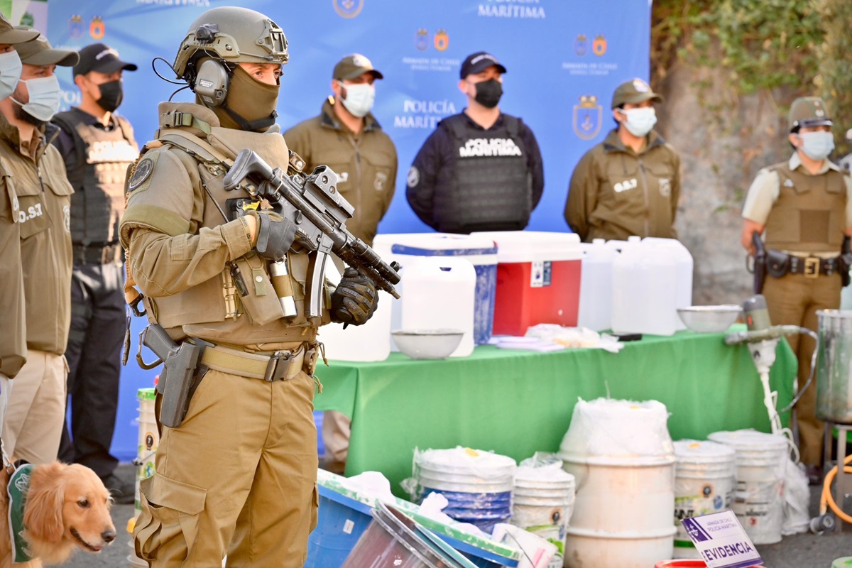 Con decomiso histórico de metanfetamina en Chile ‘echan abajo’ supuesto negocio del CJNG