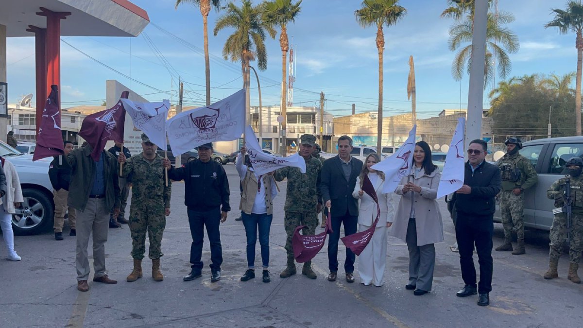 banderazo en ahome al programa de atencion medica