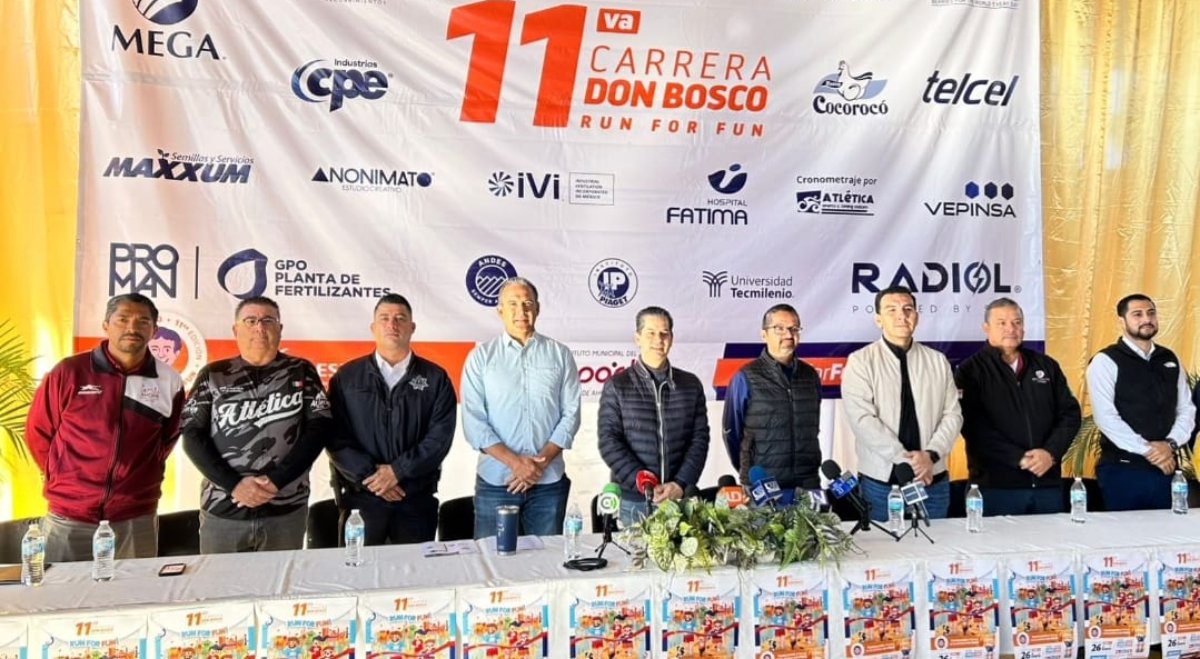 Invitan a la 11va carrera Don Bosco en Los Mochis