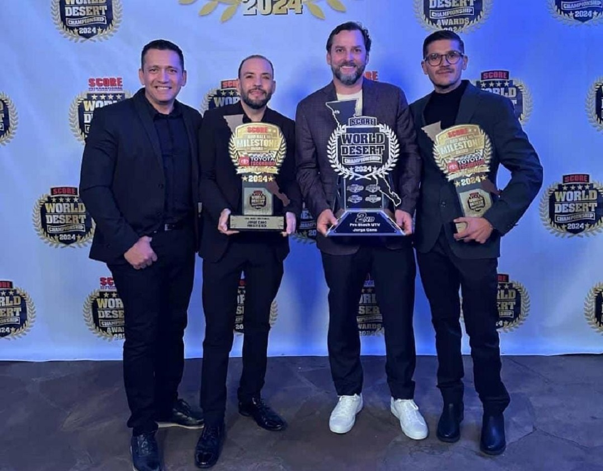 Los “Changos Locos” de Jorge Cano son premiados como subcampeones Pro UTV Stock