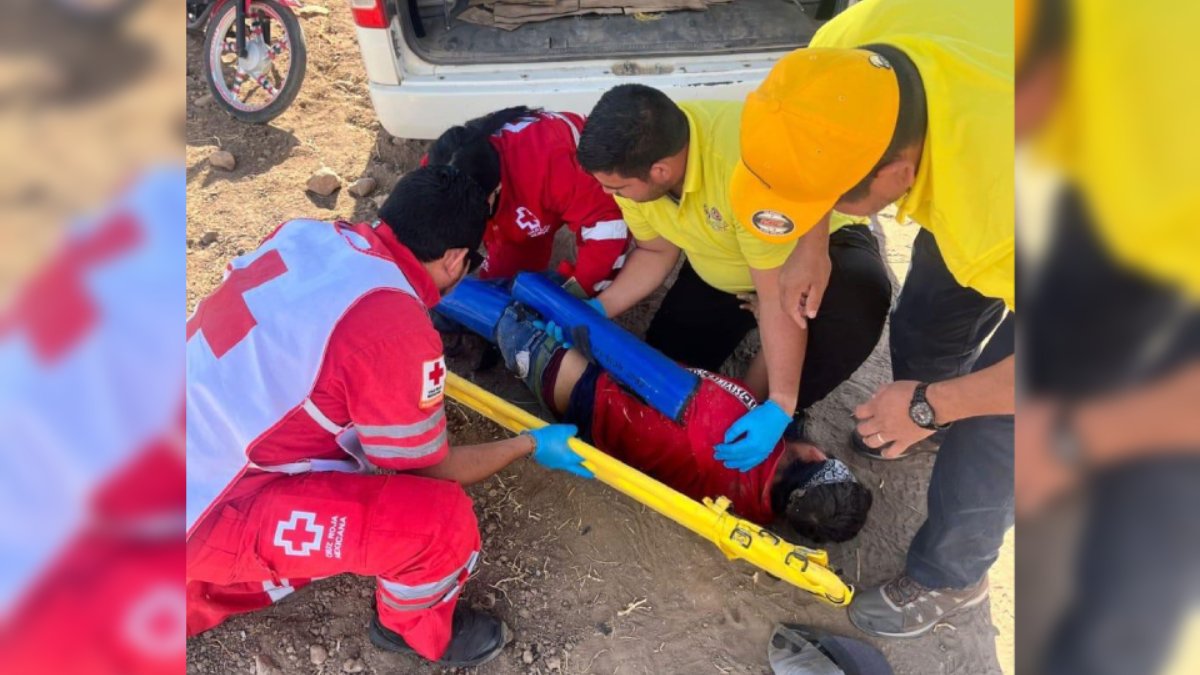 Choque entre dos motocicletas deja heridas a tres personas en Elota