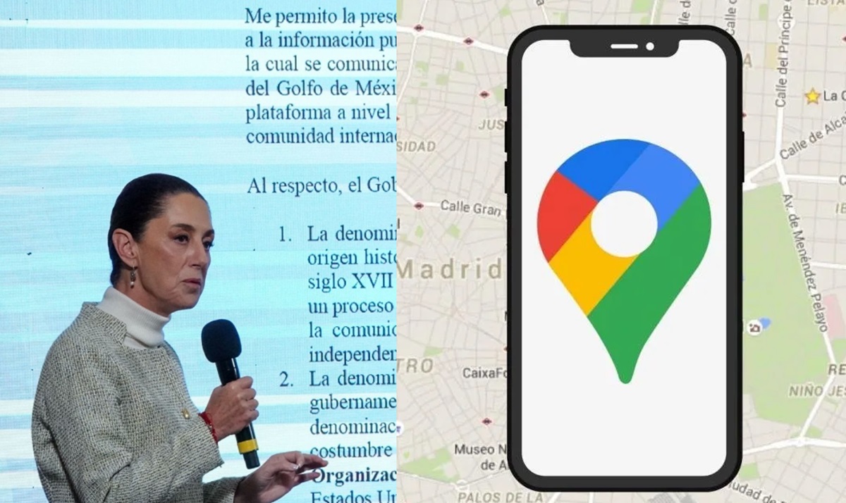 Con carta, Sheinbaum explica a Google los límites del renombramiento del Golfo de México ante orden de Trump