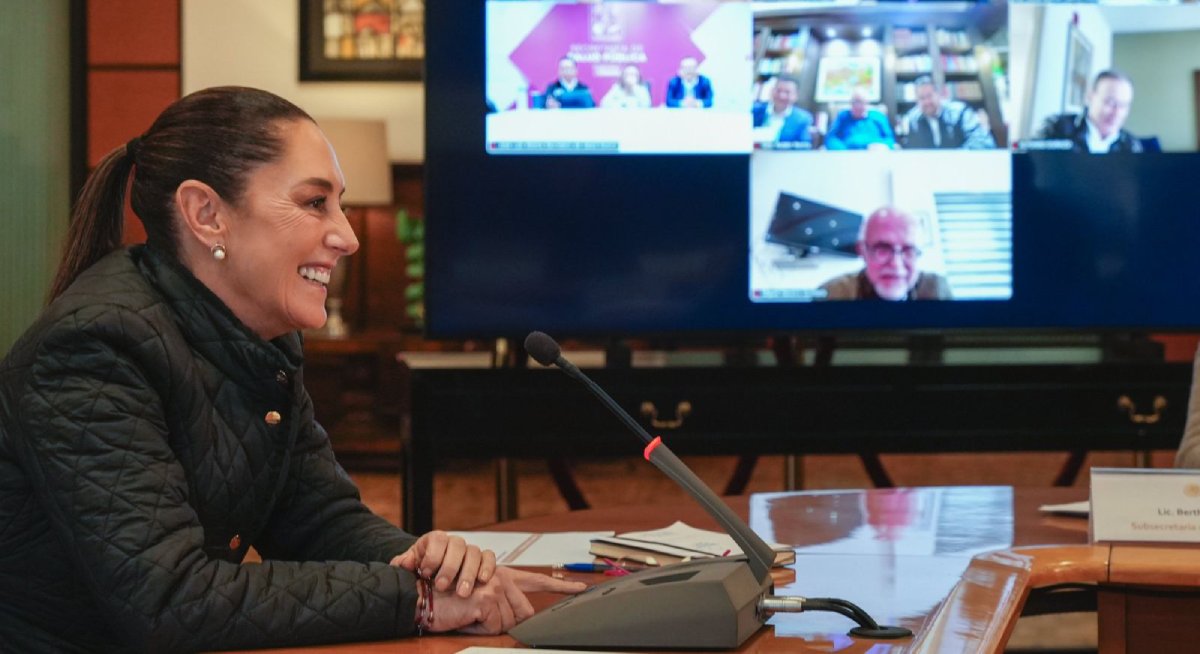 Rocha se reúne con Claudia Sheinbaum de forma virtual para verificar avances del IMSS Bienestar