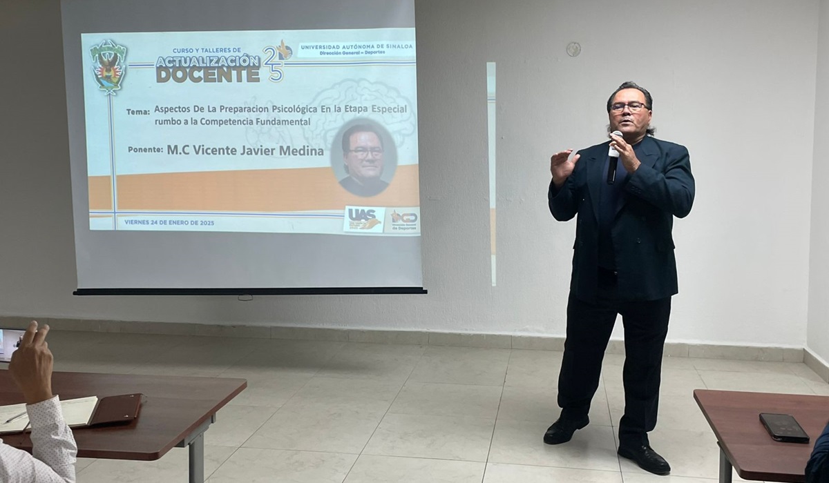 Concluye con éxito el taller de actualización docente en Deportes UAS