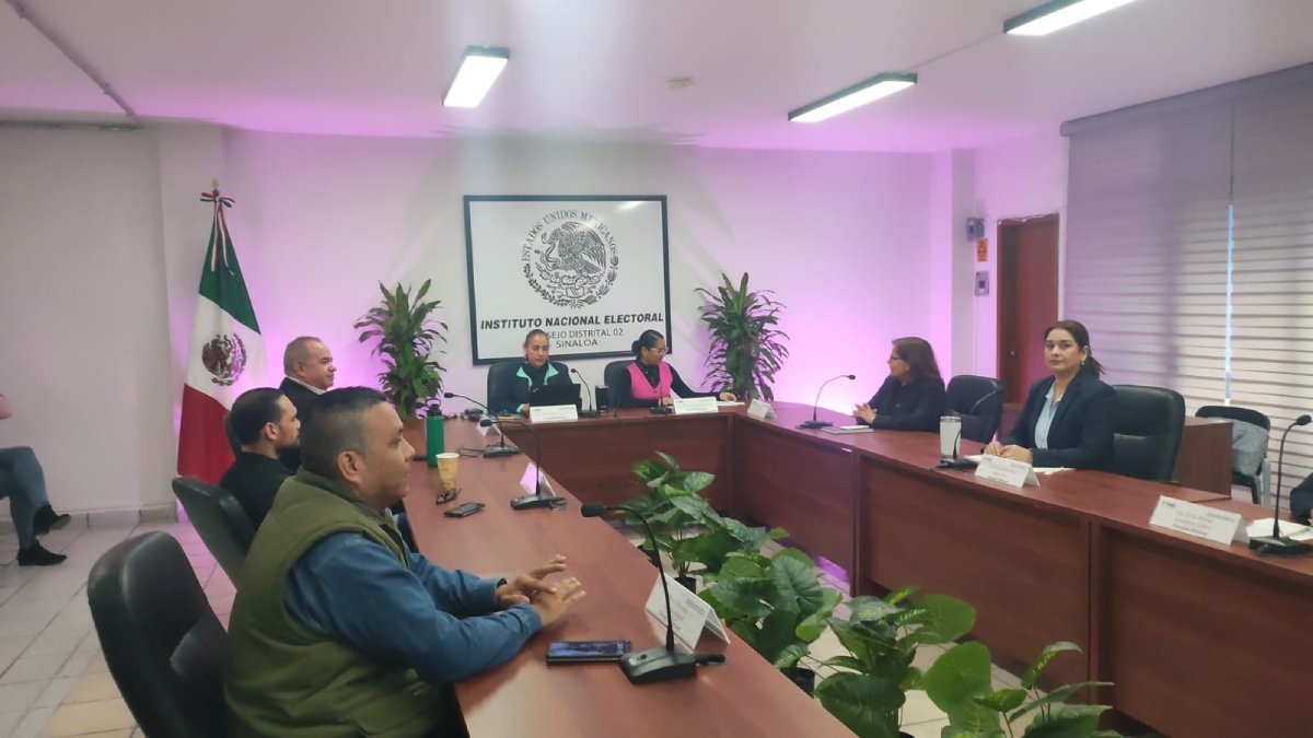 Consejo Distrital 02 del INE en Ahome va con personal de supervisoras y capacitadoras electorales