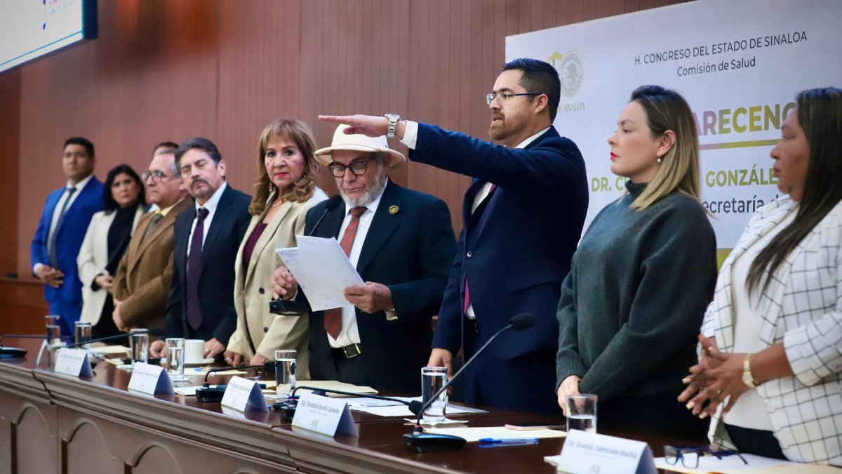 “Que Sinaloa sea el mejor lugar para nacer”, comparece Cuitláhuac González, secretario de Salud ante el Congreso