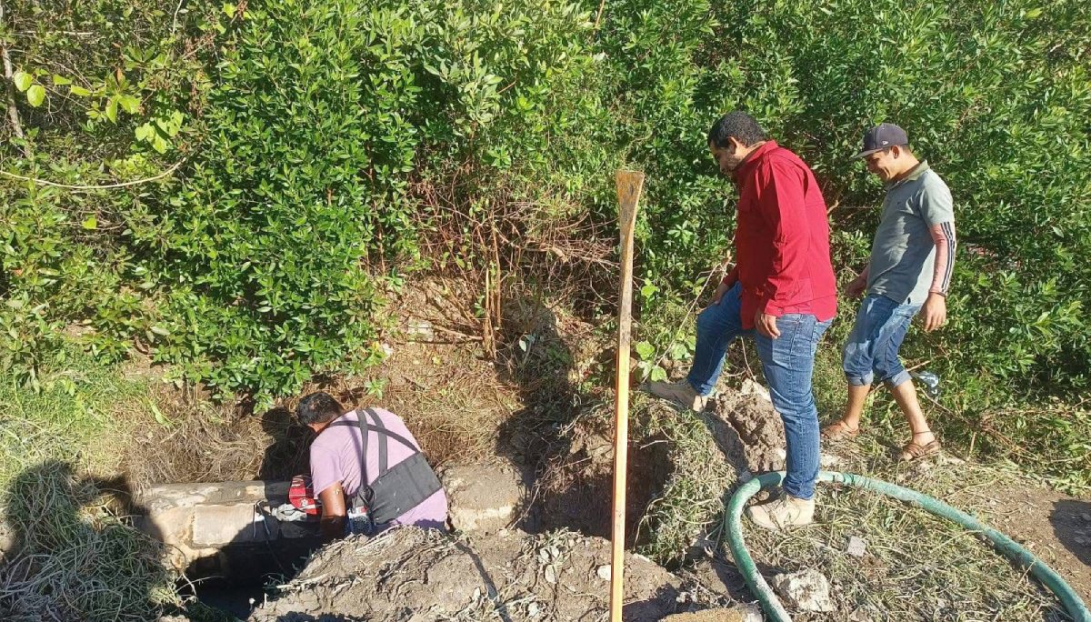 ¡Ya tienen agua! Solucionan desabasto en zona del Valle de Escuinapa