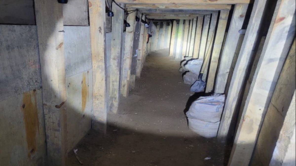 Descubren túnel clandestino en la frontera entre Ciudad Juárez y El Paso, Texas