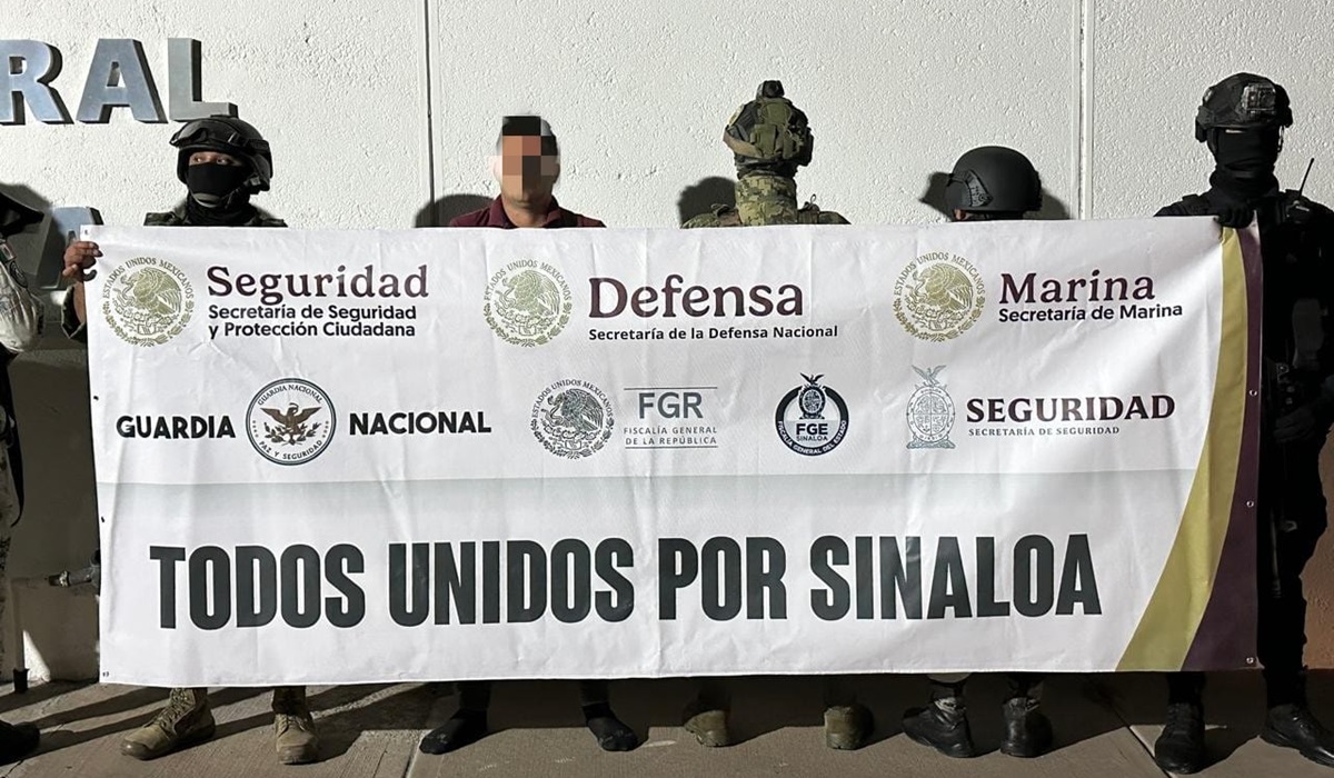 ¡Estaban en la caja de camionetas! Son 5 las personas rescatadas en Mocorito; confirman un detenido con varios Barrett 50