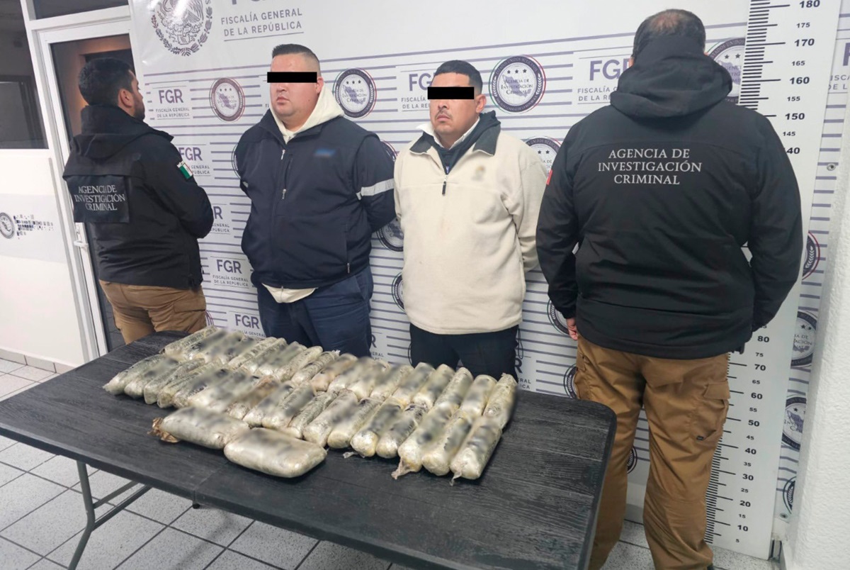 Fentanilo y heroína son decomisadas de autobús de pasajeros en Sonora; en BC incautan 4 toneladas de ‘meta’