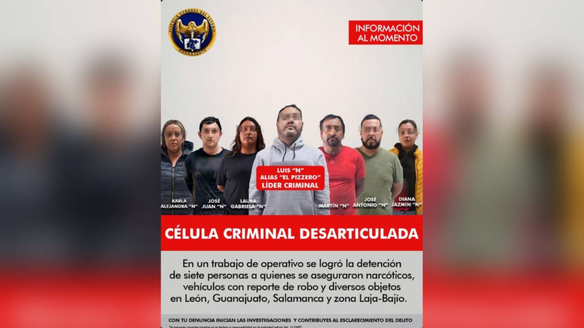 Detienen a presunto jefe de plaza del ‘CSRL’ en Villagrán, Guanajuato