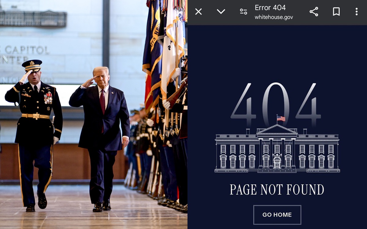 Trump: Fuerzas Armadas son libres para cumplir su ‘única’ misión; cierra sitios web en español de la Casa Blanca