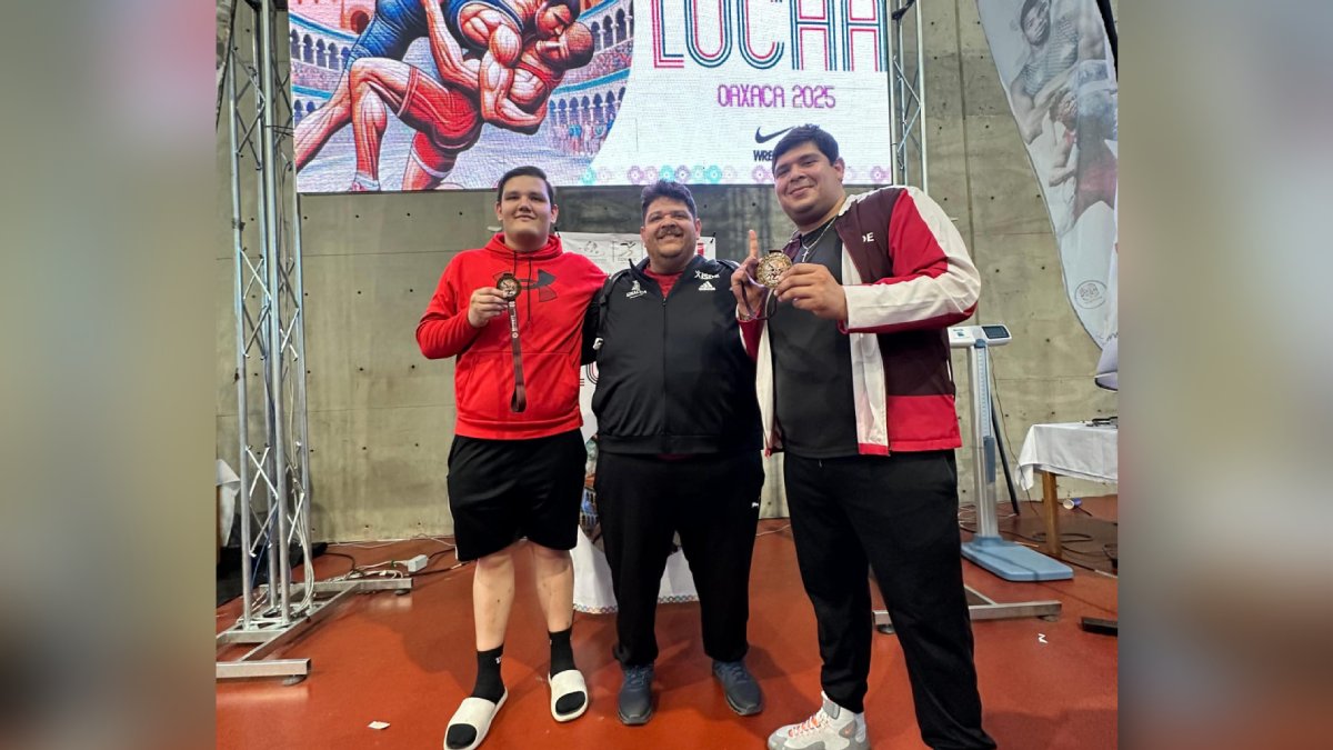 ¡Histórico! Dos navolatenses ganan campeonatos nacionales de lucha olímpica por primera vez