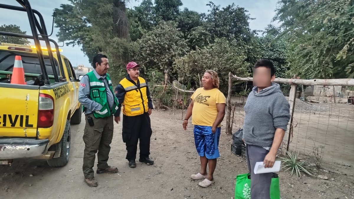 ¡Su hermana lo reconoció! Agustín, hombre encontrado vagando en carretera de Guasave, ya está con su familia
