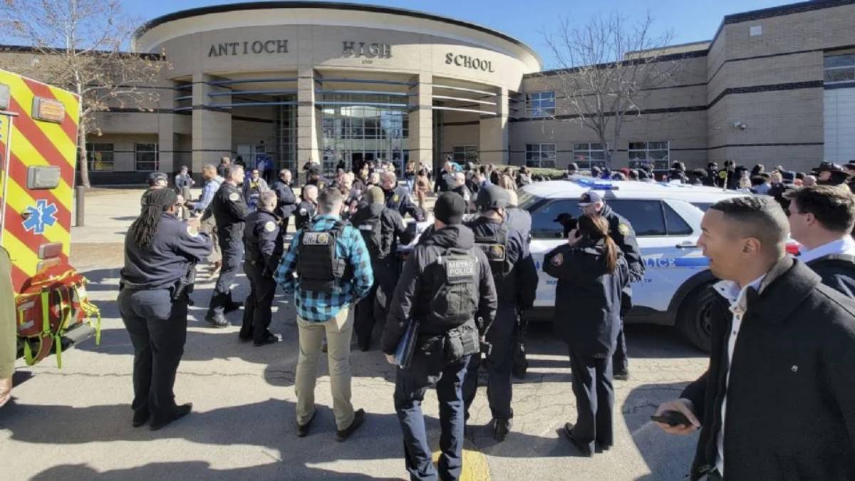 Adolescente mata a estudiante y se suicida en tiroteo en Nashville, Tennessee