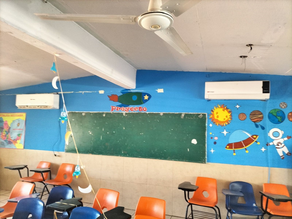 Avanza SEPyC e ISIFE en reparación de energía eléctrica en escuelas de Ahome, por corte de luz