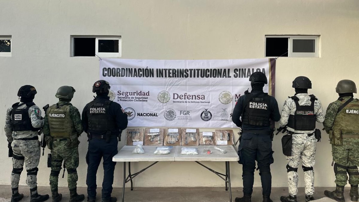 Aseguran armas, droga y hasta picahielos durante ‘esculque’ en el penal de Aguaruto, Culiacán