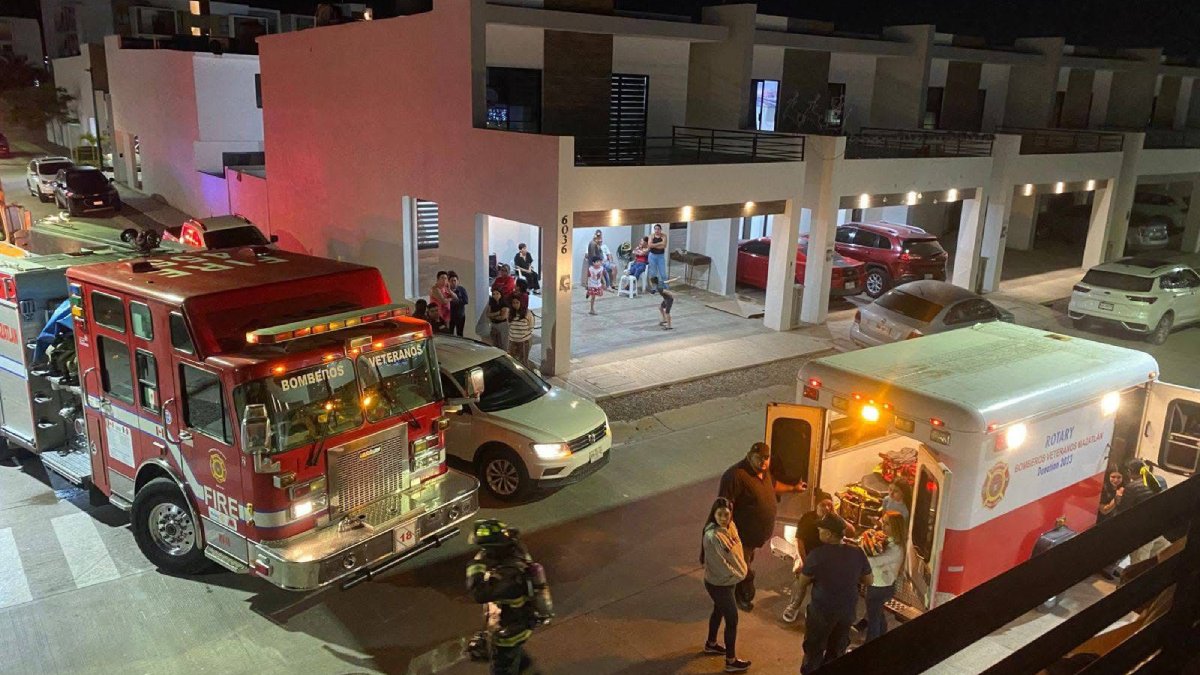 Por acumulación de gas, explosión deja a dos menores lesionados en Mazatlán