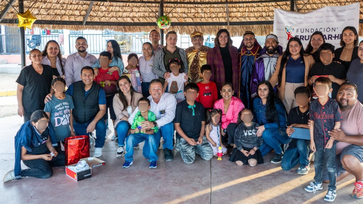 Fundación Grupo ARHE celebra Día de Reyes con los Niños del Ejército de Salvación de Mazatlán