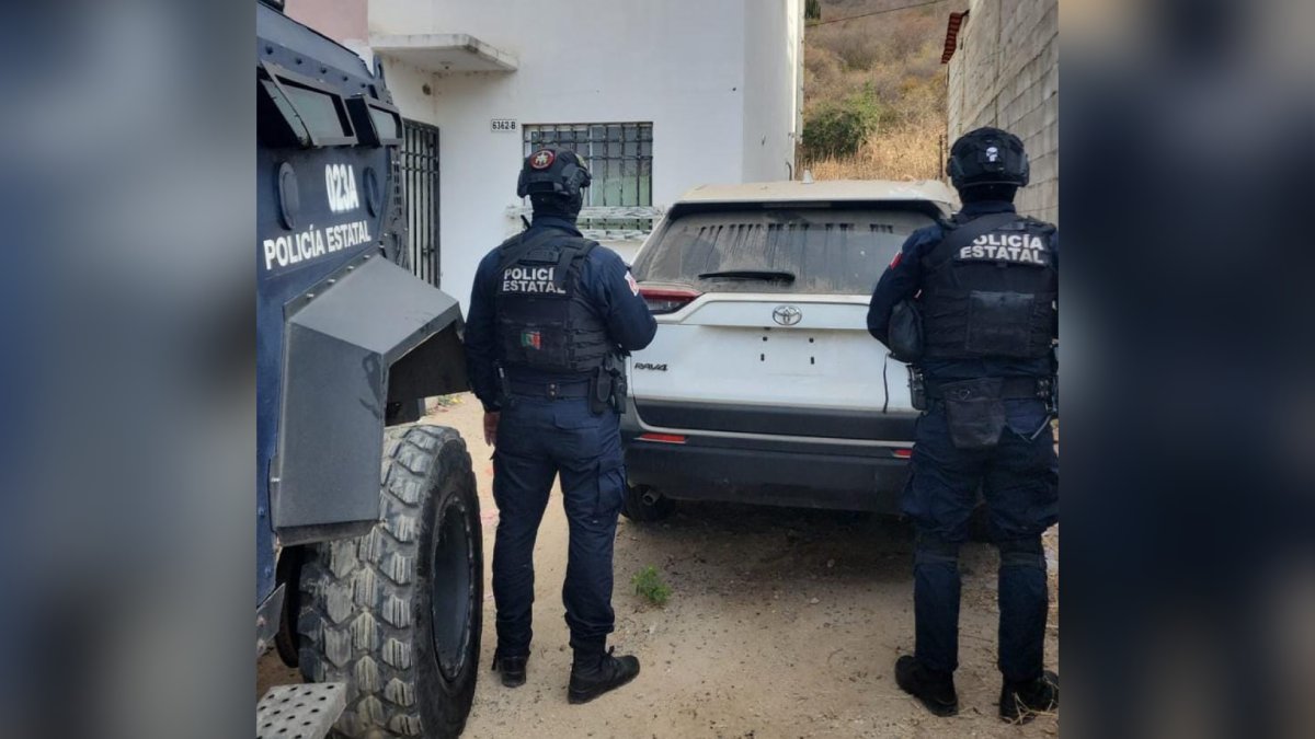 En Alturas del Sur, Culiacán, recupera Grupo Élite de la PEP un vehículo robado