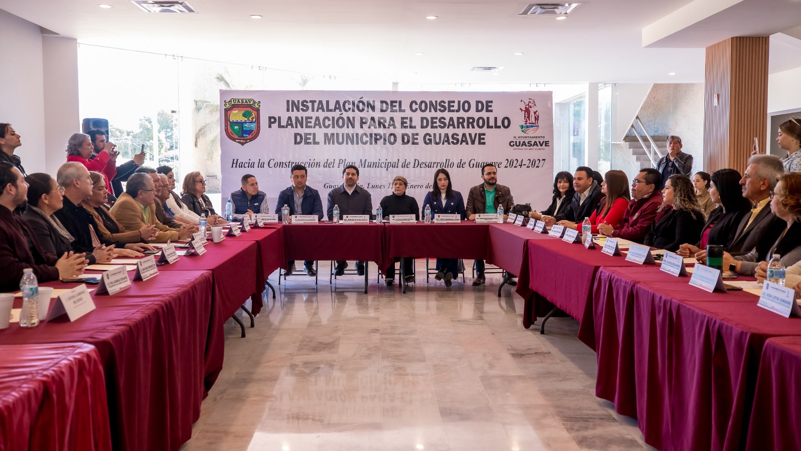 Instalan Comité de Planeación para el Desarrollo de Guasave 2024-2027
