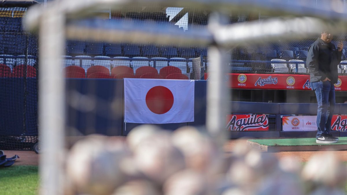 Japón ya entrena en el Nido de los Águilas para la Serie del Caribe 2025