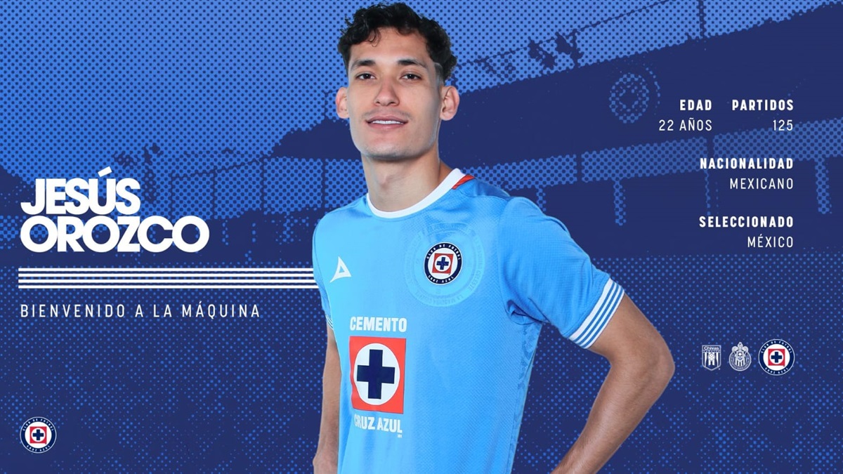 Cruz Azul hace oficial la firma de Jesús Orozco