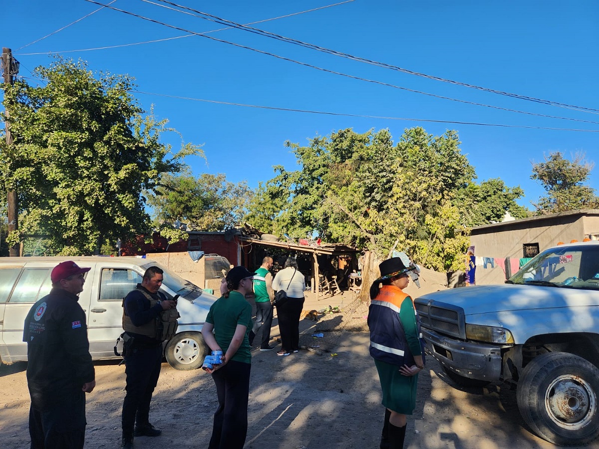 Despliega Gobierno barrido por cuarterías de jornaleros en Ruiz Cortines, Guasave y Juan José Ríos