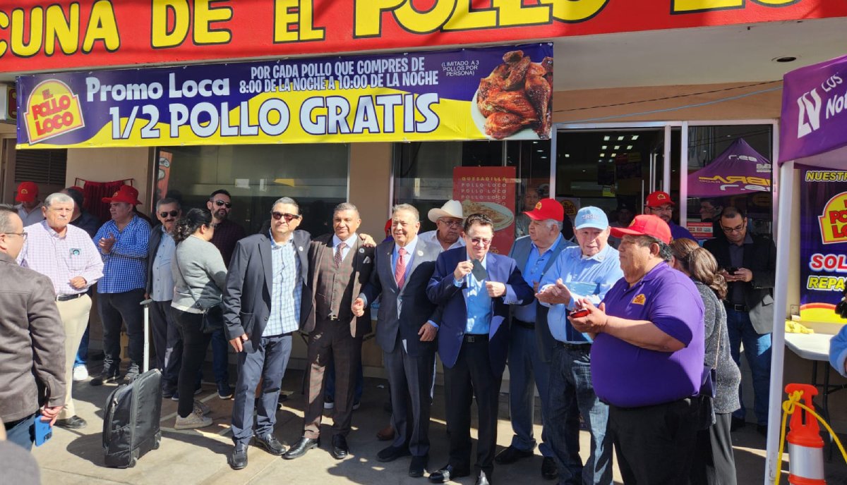 Desde La Cuna de El Pollo Loco, Guasave, hay fiesta por el 50 aniversario del restaurante