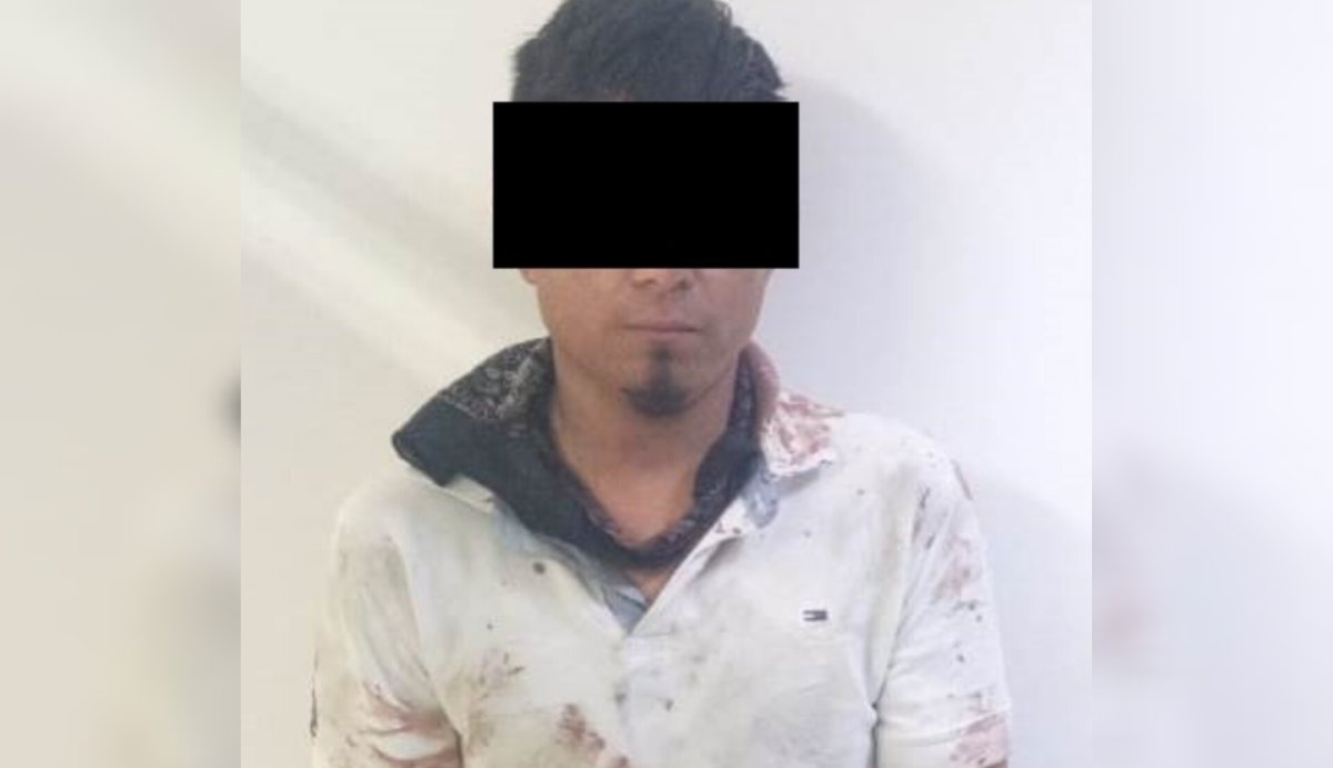 Solicita un servicio de taxi, le roba y deja herido al chofer; el presunto ladrón es detenido en Los Mochis