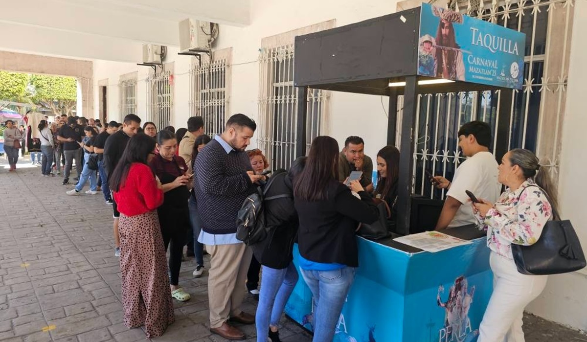 ¡Ya hay filas! Estos son los precios para el acceso a las coronaciones y conciertos del Carnaval Mazatlán 2025